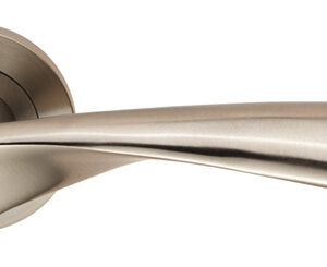 Eurospec Breeze Satin Stainless Steel Door Handles (Sold In Pairs)