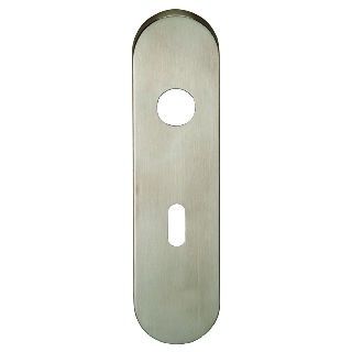 CARLISLE BRASS - SWOPSSS LOCK PLATE - PAIR - 57MM C/C - SATIN G316