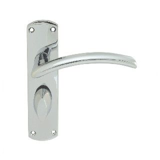 CARLISLE BRASS - SZC033CP-BP SEROZZETTA TRES LEVER ON BACKPLATE - BATHROOM 57MM C/C