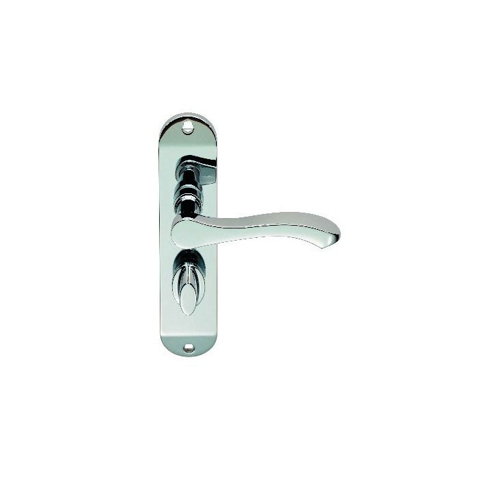 CARLISLE BRASS - SZM133CP SEROZZETTA LEVER LEVER ON BACKPLATE - BATHROOM 57MM C/C