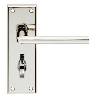 CARLISLE BRASS - SZR013PN SEROZZETTA DIECI LEVER ON BACKPLATE - BATHROOM 57MM