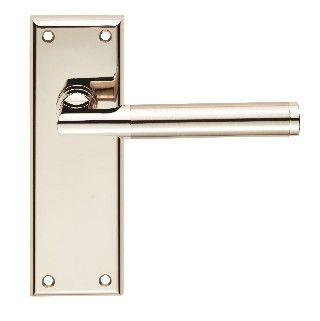 CARLISLE BRASS - SZR062PNSN-RP SEROZZETTA SESSANTA LEVER ON BACKPLATE - LATCH