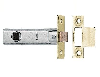 CARLISLE BRASS - TL1-BP 2.5" TUBULAR MORTICE LATCH EB