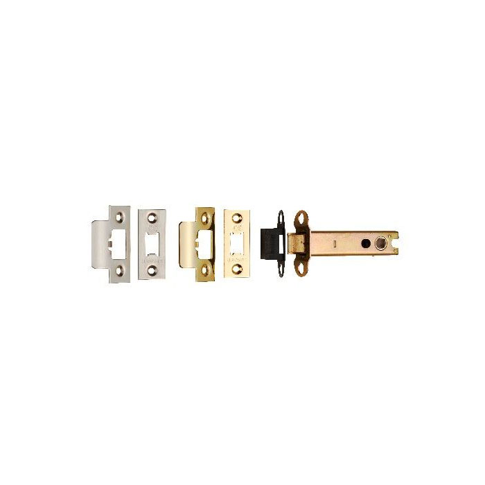 CARLISLE BRASS - TLS5040EB-SSS EASI - T HEAVY SPRUNG TUBULAR LATCH 102MM