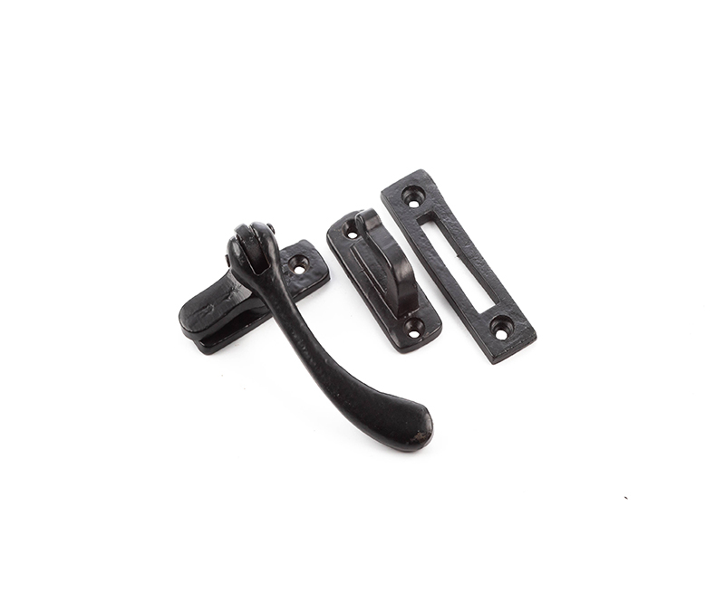 95x55mm Bulb end casement fastener Black finish