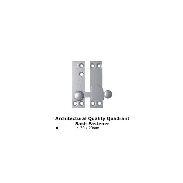 WF465CP Architectural Quality Quadran Sash Fastener