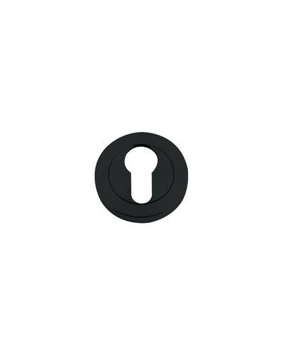 Zoo Hardware ZPZ001-OMB Escutcheon Euro-Profile (50mm Dia.) Matt Black