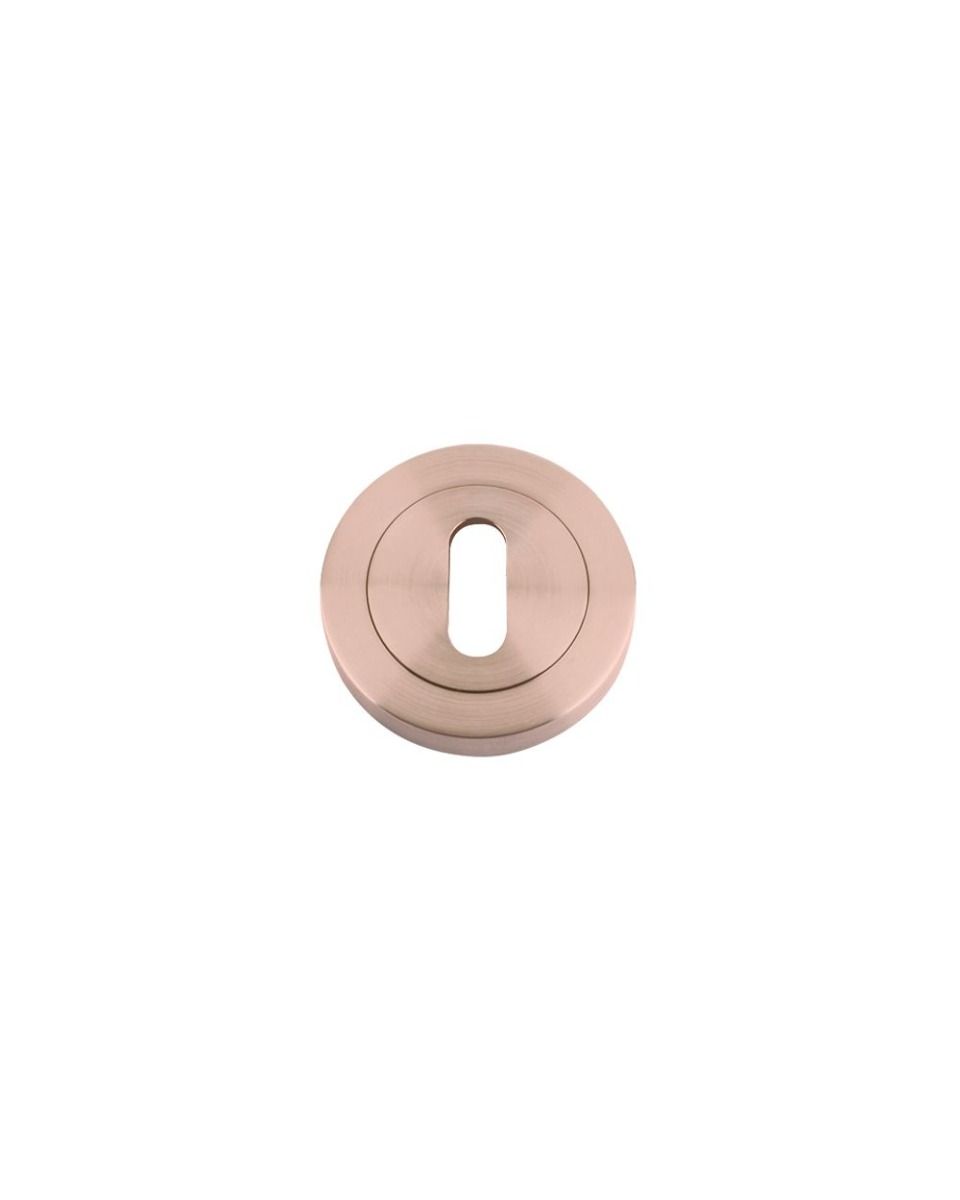 Zoo Hardware ZPZ002-TRG Escutcheon Standard Profile (50mm Dia.) Rose Gold