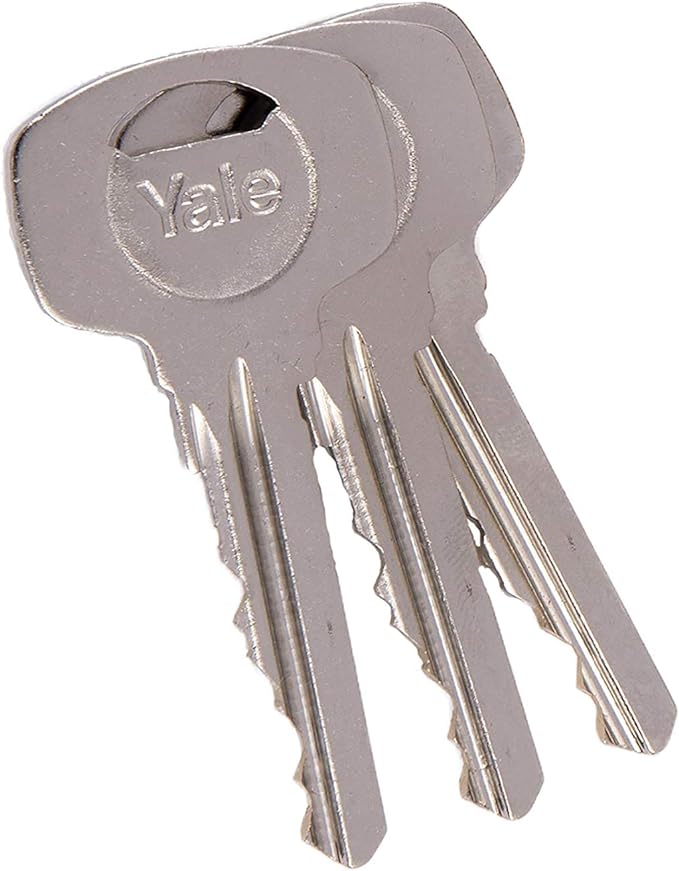 Yale KM3030-PB-KA Euro Double 1 Star Kitemarked Cylinder, 3 Keys Supplied, High Security, Boxed, Suitable for All Door Types, Brass Finish, 30:10:30 (70 mm), Pack of 2