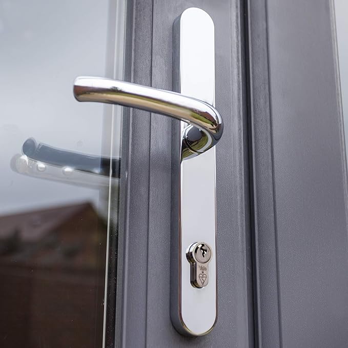 Yale PKM3030-NP- KM Superior 1 star Euro Cylinder lock - 30/30 (70mm) / 30:10:30 - Nickel Finish- High Security