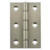 Atlantic Washered Hinges 3" x 2" x 2.2mm - Satin Nickel