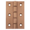 Atlantic Washered Hinges 3" x 2" x 2.2mm - Urban Satin Copper
