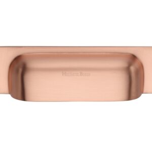 Heritage Brass Cabinet Drawer Pull Handle (76Mm/96Mm Or 152Mm/178Mm C/C), Satin Rose Gold