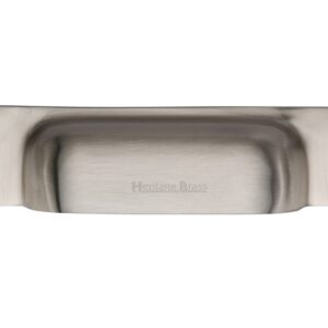 Heritage Brass Cabinet Drawer Pull Handle (76Mm/96Mm Or 152Mm/178Mm C/C), Satin Nickel