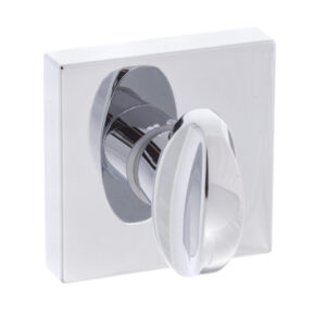 Forme WC Turn and Release on Minimal Square Rose - Polished Chrome