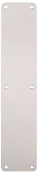 PLAIN FINGER PLATE Finish Satin Anodised Aluminium