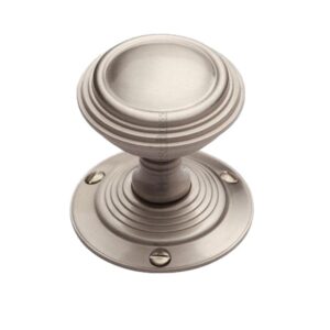 Heritage Brass Goodrich Mortice Door Knobs, Satin Nickel (Sold In Pairs)