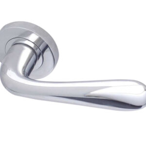 Reguitti Classic Door Handles On Round Rose,