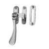 Heritage Brass Mortice & Hook Plate Casement Fastener (126Mm), Polished Chrome