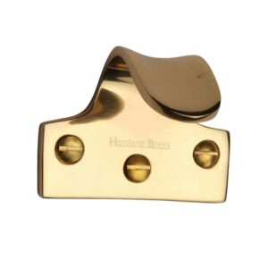 Heritage Brass Sash Window Lift (54Mm X 42Mm), Polished Brass