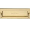 Heritage Brass Postal Knocker Letter Plate (254Mm X 79Mm), Satin Brass