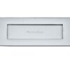 Heritage Brass Letter Plate (Various Sizes), Polished Chrome