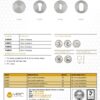 Zoo Hardware Vier Oval Profile Key Escutcheon, Satin Stainless Steel