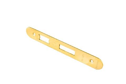 CARLISLE BRASS - FSF5004PVD-R FOREND STRIKE & FIXING PACK TO SUIT ARCHITECTURAL SASHLOCKS (BAS/ESS/LSS/OSS) RADIUS