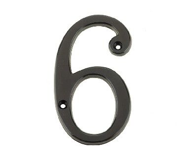Frelan - JNDB-6&9 75MM Screw Fix Numerals Dark Bronze