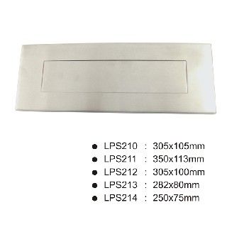 LPS210SSS Letter Plates
