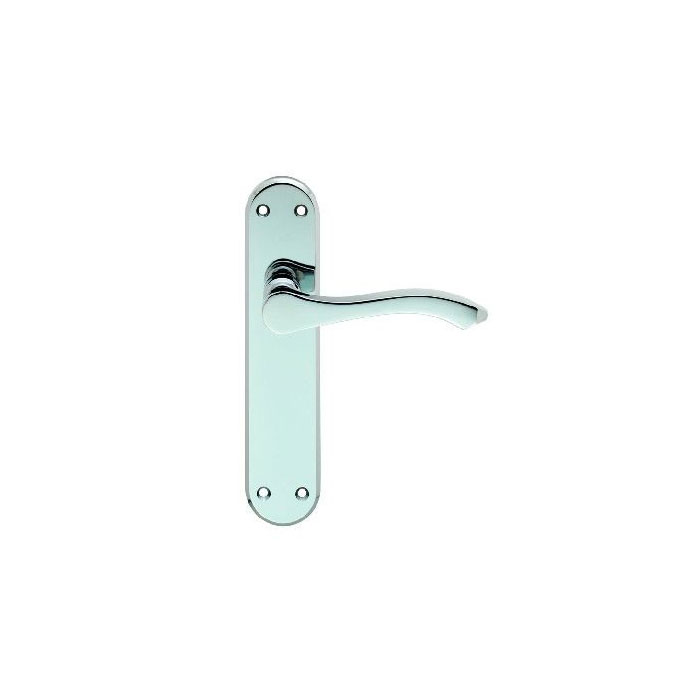 CARLISLE BRASS - SZM367CP-BP SEROZZETTA IXION LEVER ON BACKPLATE - LATCH