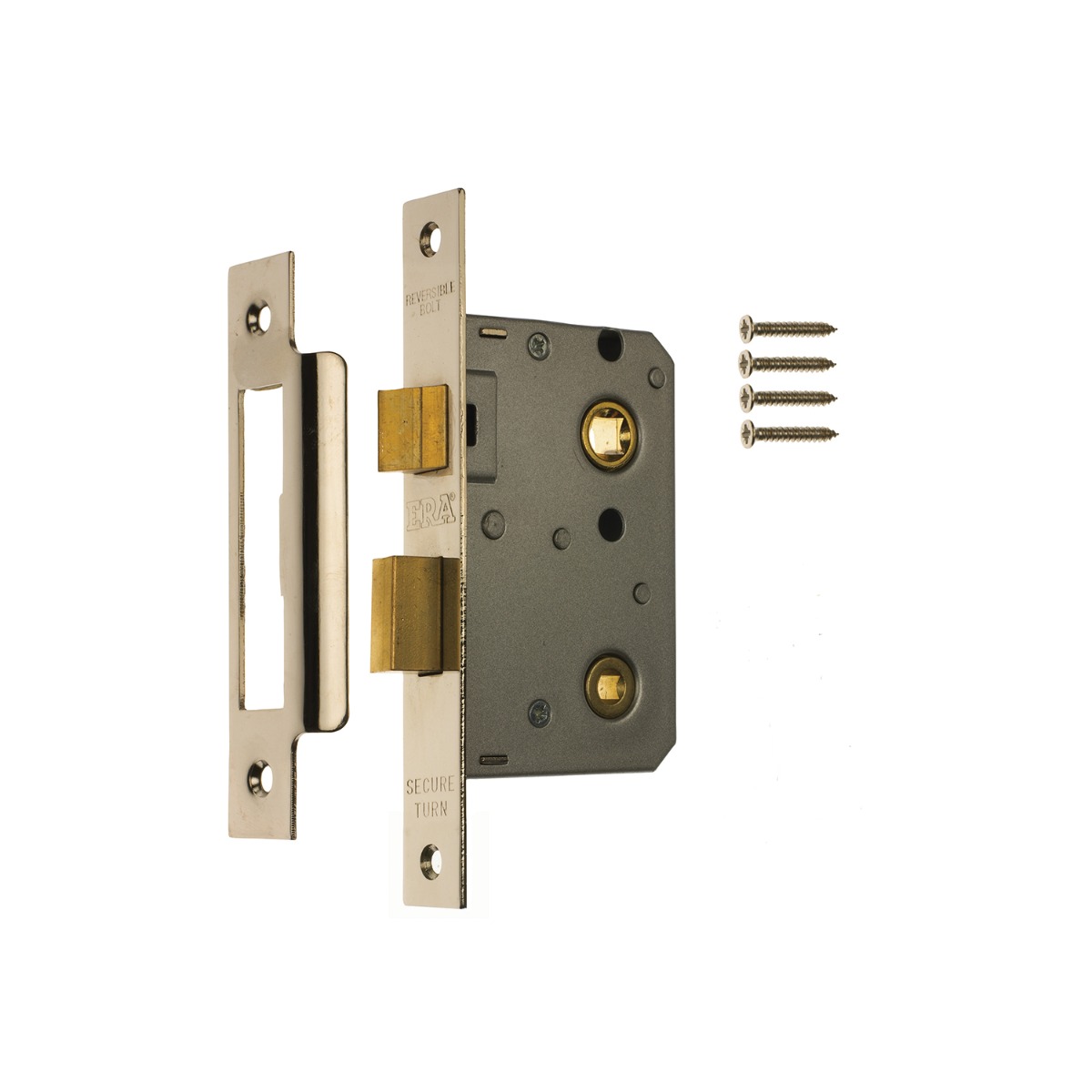 Era 243-62 Bathroom Door Lock 64mm Polished Chrome