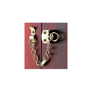 PVCU DOOR CHAIN.BRASS.POLY BAG SATIN CHROME