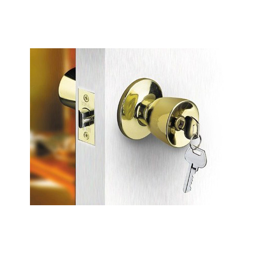 Era 166-32A Entrance Door Knobsets 50mm Polished Brass