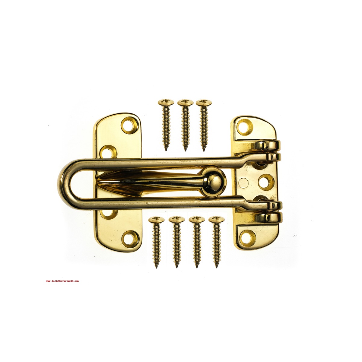 Era 789-35 Door Bar Restrictor 65mm Polished Brass