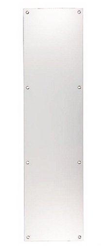 Eurospec Kick Plates (Multiple Sizes), Polished Stainless Steel
