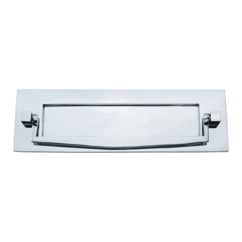 Letter Plate With Knocker -250X75Mm