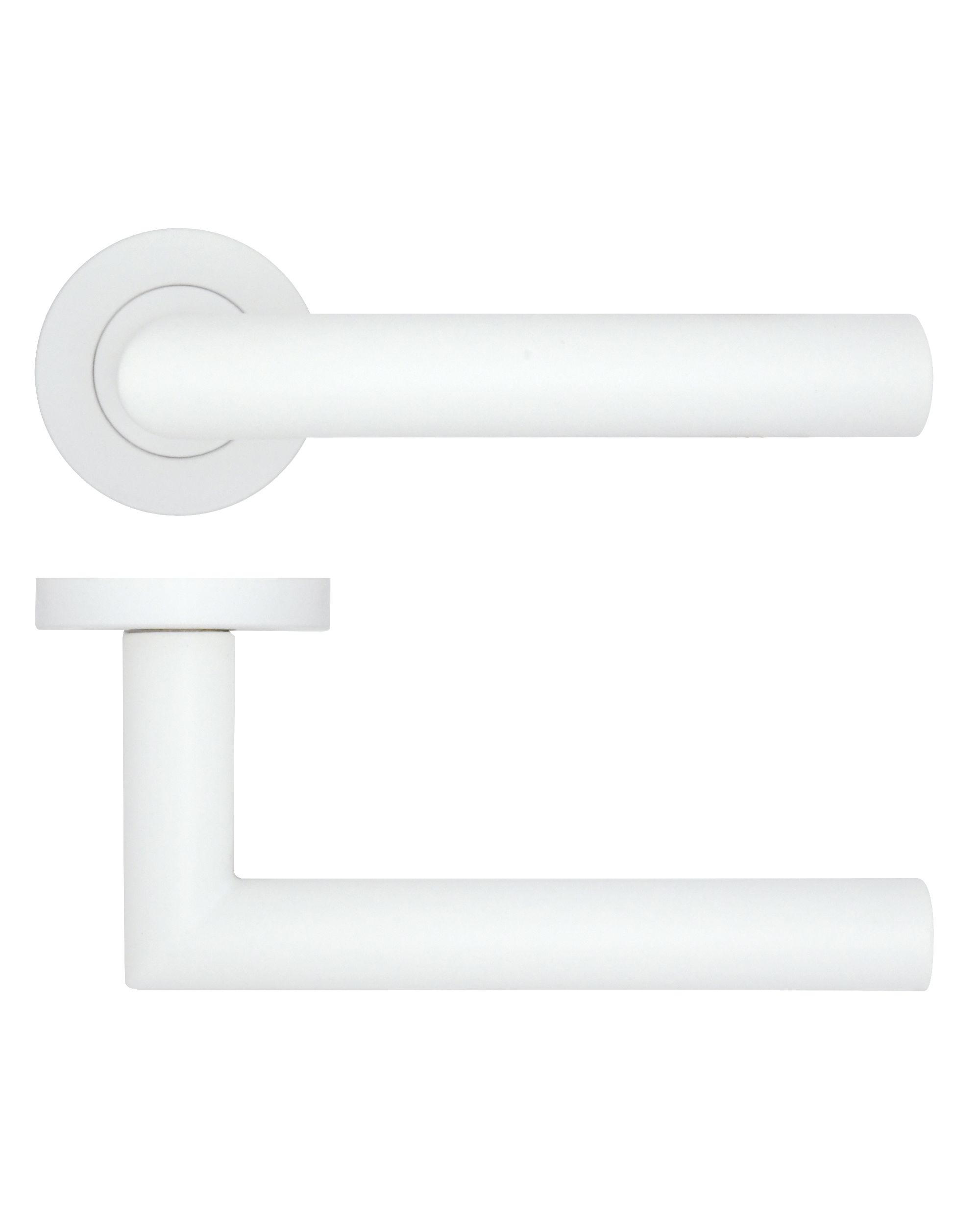 LUGANO LEVER ON ROUND ROSE