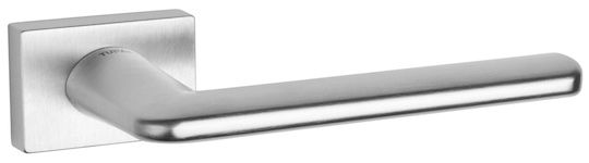 Atlantic Tupai Rapido Retaline Tavira Designer Door Handles On Rectangular Rose, Satin Chrome - T3098LSC (sold in pairs)