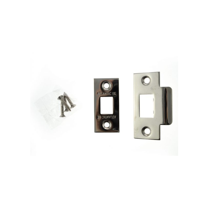 Atlantic Face Plate Kit & Screws - Polished Nickel