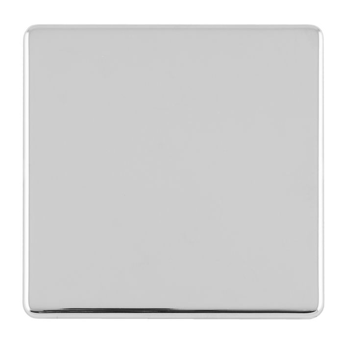 Eurolite Concealed 3mm Single Blank - Polished Chrome