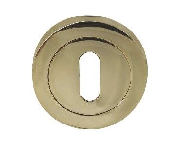 EE3000PB Round Euro Escutcheons