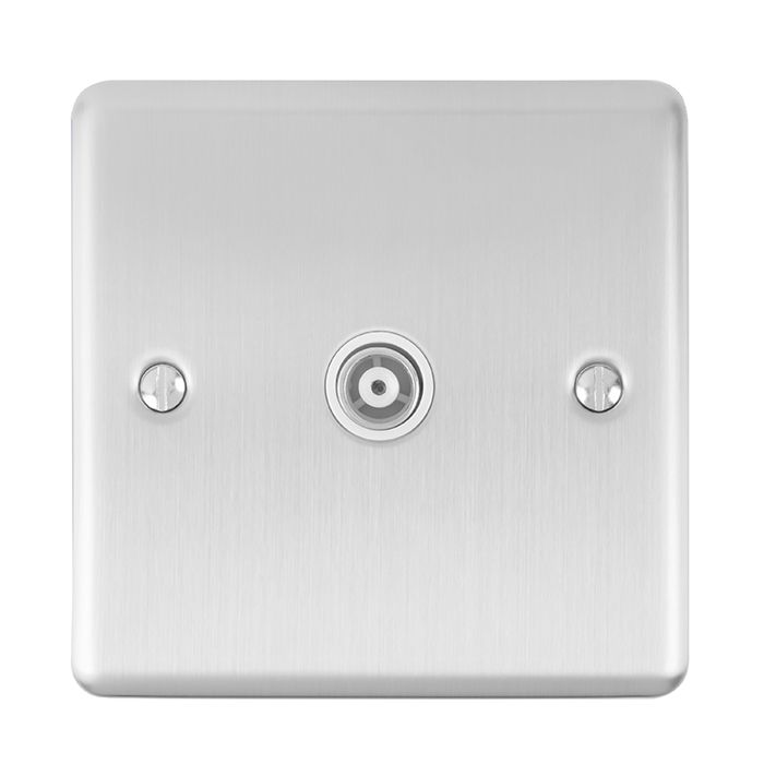 Eurolite Enhance Decorative Tv - Satin Stainless