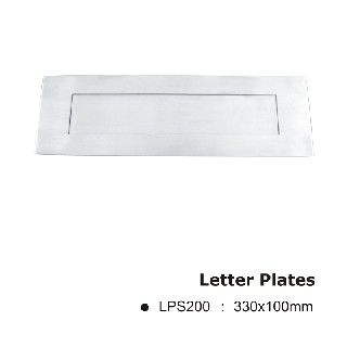 LPS200SSS Letter Plates