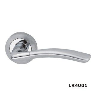 LR4001SN/CP Lever on Rose