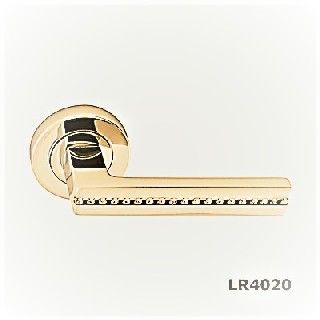 LR4020PB Lever on Rose