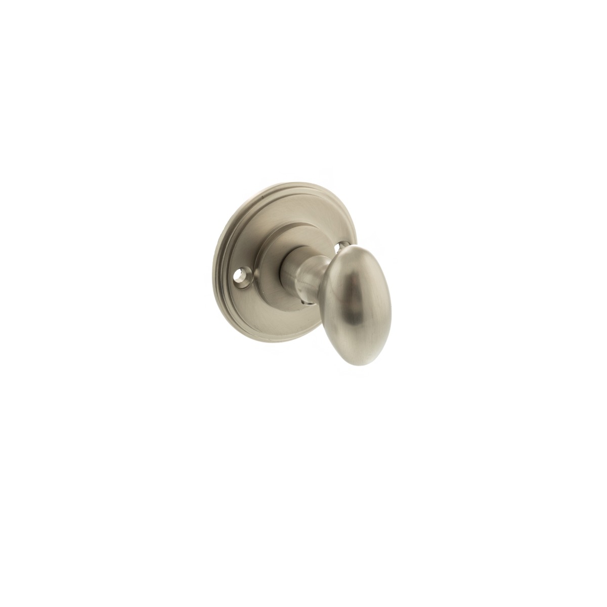 Millhouse Brass Solid Brass Oval WC Turn and Release - Satin Nickel MHOWCSN