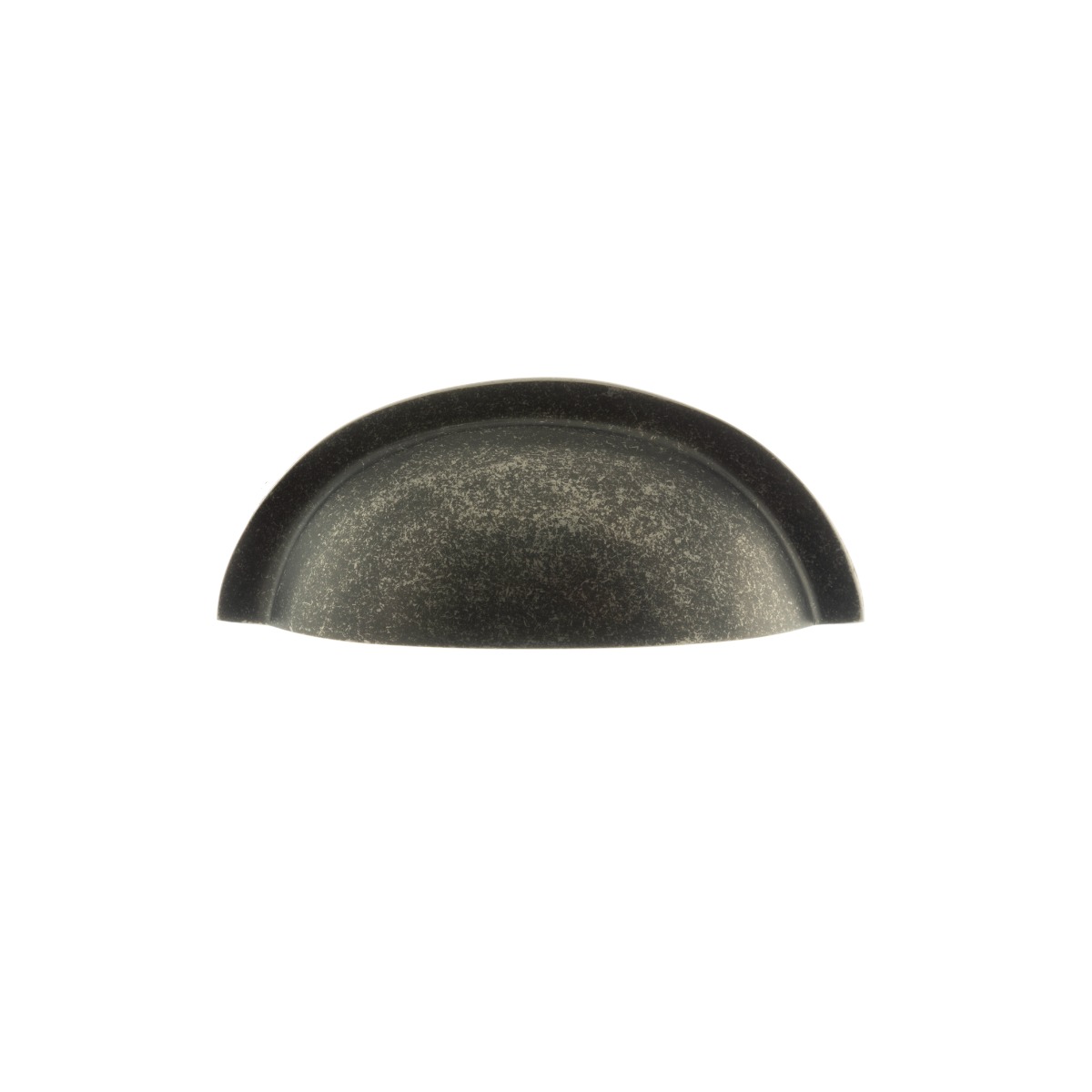 Old English Lincoln Solid Brass Victorian Knob 38mm on Concealed Fix - Distressed Silver OEC1238DS