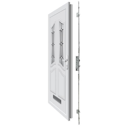 Yale Doormaster Professional Pvcu 35Mm Backset Multipoint Lock