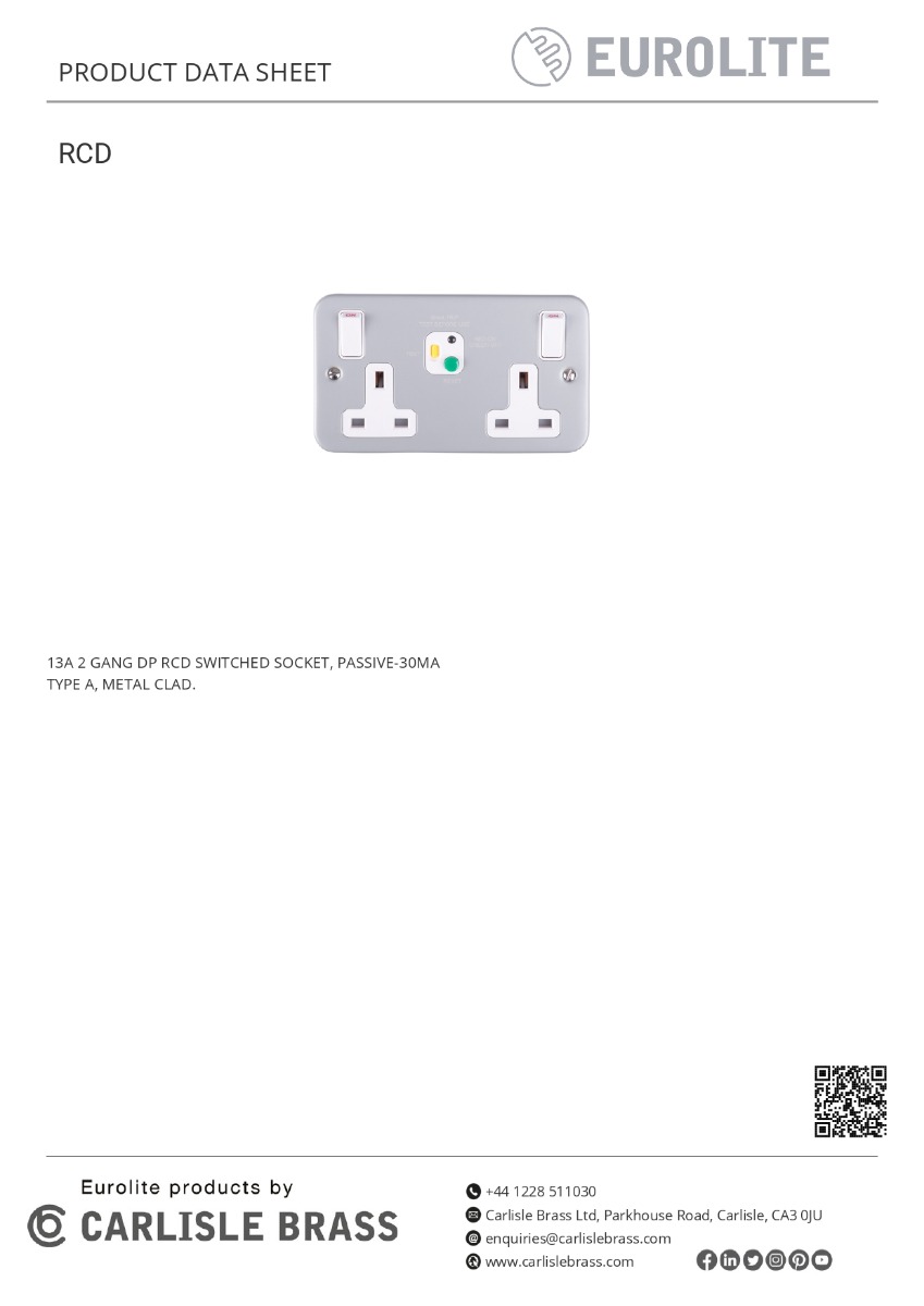 Eurolite Utility Rcd - Grey